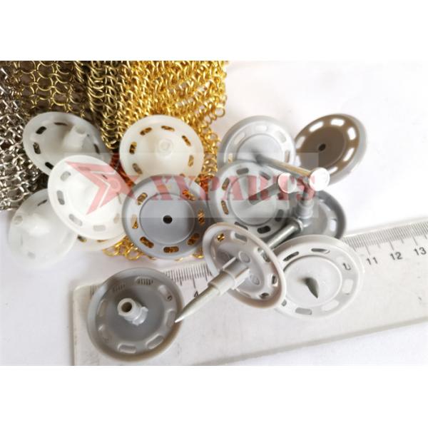 35mm Plastic Insulation Washers Rigid Insulation Board To Building Structures