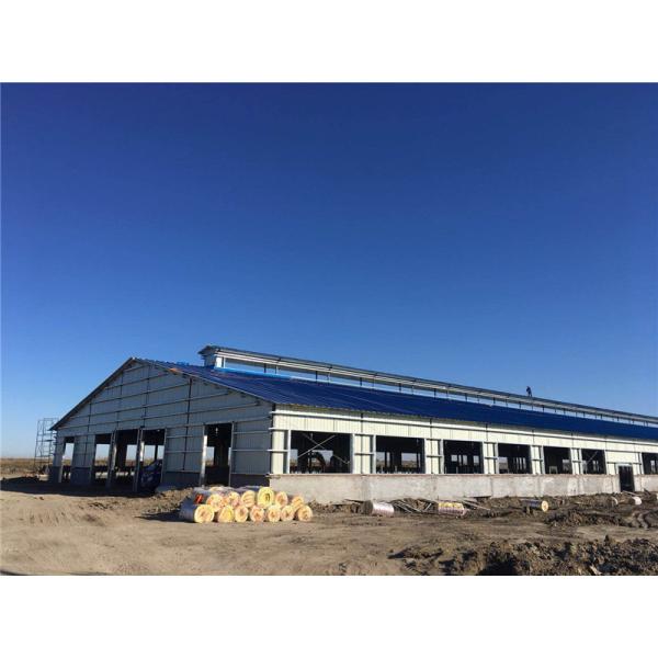 Prefab H-Section Steel Workshop Frame with High Wind Resistance