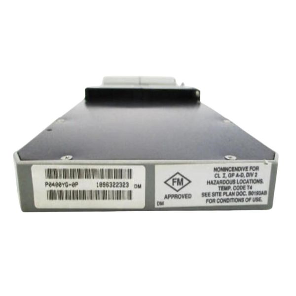 Foxboro P0400YGFBM6 Input Interface Module with High-Speed Pulse Input Processing and Contact Closure Inputs for PLC Systems