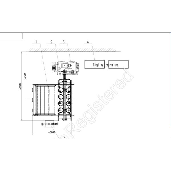 Industrial Low Pressure Laminate Machine Short Cycle Laminating Press High Efficiency