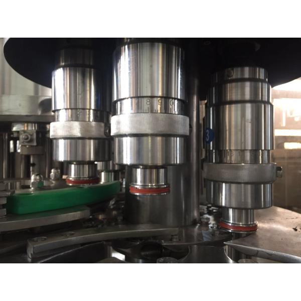 Soda Can Carbonated Drink Filling Machine High Precision Valve 30000BPH Capacity