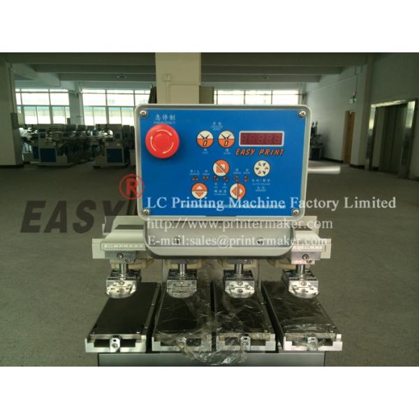4 Color Pad Printer with Conveyor