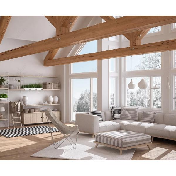Eco-friendly Wooden Surface Print SPC Vinyl Flooring for Apartment Interior Decoration