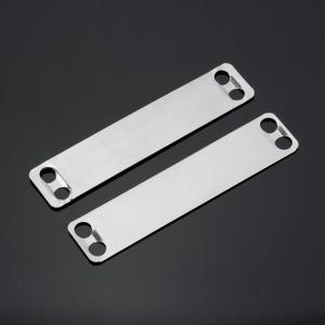 Buy cheap 316 SS Cable Tag Plate Gravure Printing Laser Printing Metal Cable Labels Marker product