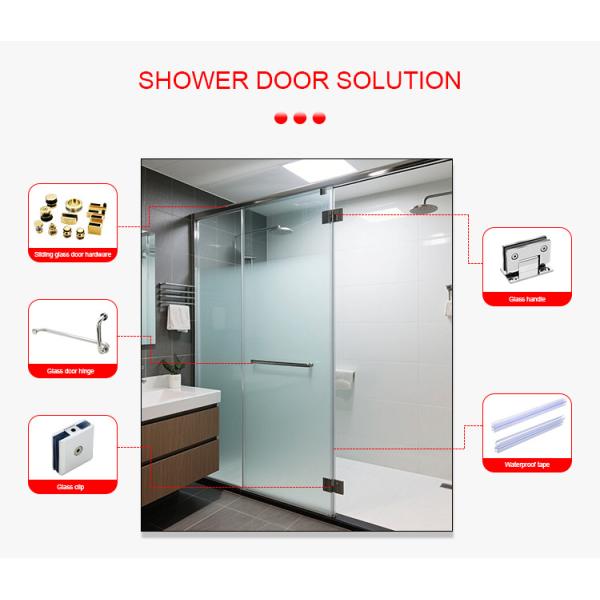Shower Sliding Glass Door Accessories Pull Towel Bar Handle Square Tube Bathroom Handle