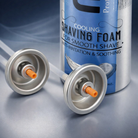Precision-Control Shaving Foam Aerosol Valve for Cosmetic Packaging