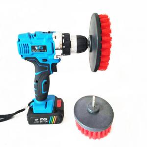 Buy cheap PP Handle Electric Drill Cleaning Brush 11cm Car Wash Drill Attachment product