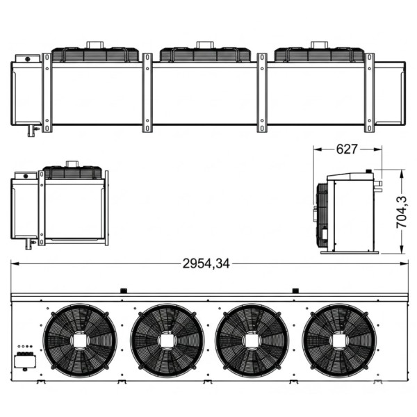 Cold Room Units And Cooling Unit For Cold Storage