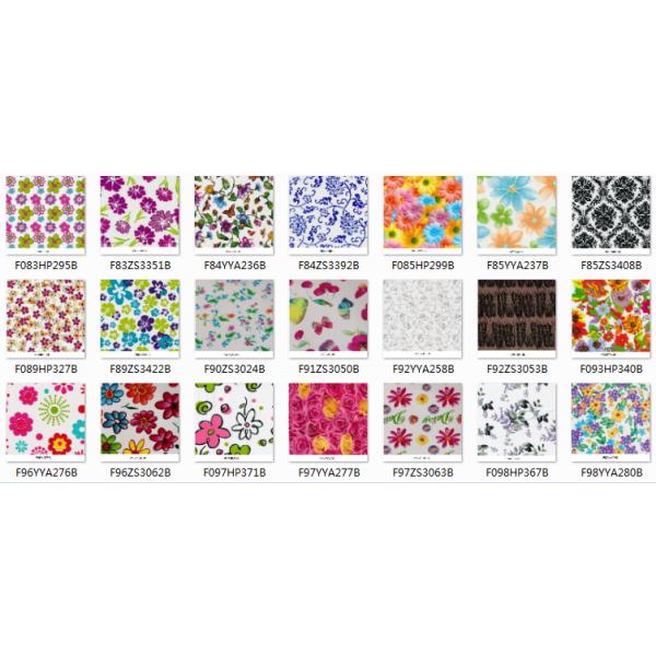120cm Width Flower T Pattern Water Transfer Hydro Printing Film