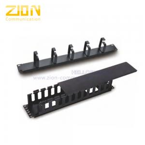 Buy cheap 1/2U Cable Manager 19 Rack Cable Management , Date Center Accessories , from China Manufacturer - Zion Communiation product