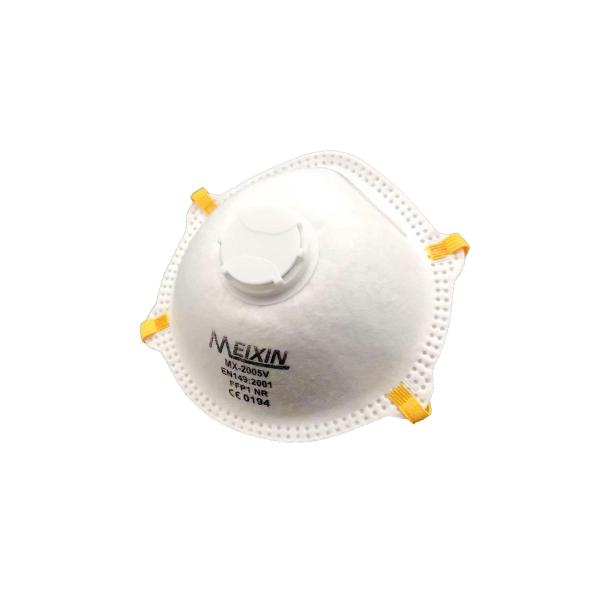 FFP1V Respirator Filters Mask With Soft Nose Foam And Adjustable Nosepiece