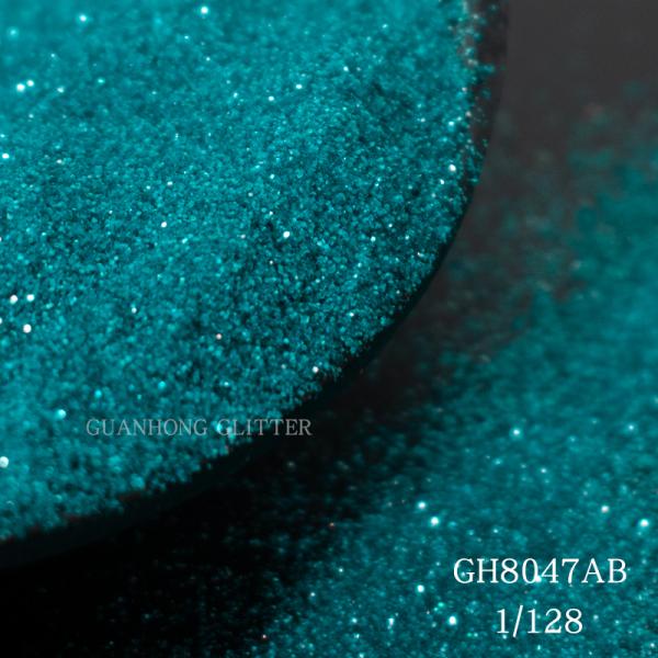 Halloween Solvent Resistant Aurora Chunky Polyester Glitter Powder For Paint Coating Ink