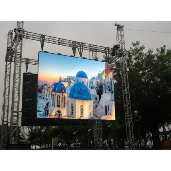 Outdoor Background Stage LED Display Fast Installation P3.9 Rental Outdoor LED display