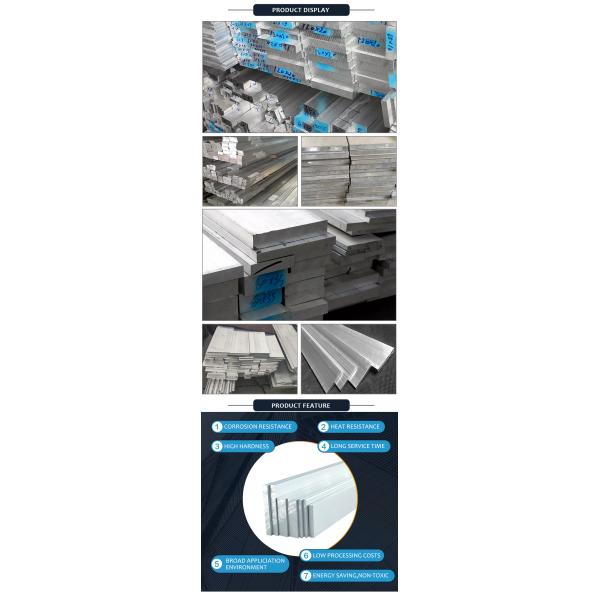 Extruded Aluminum Flat Stock 4032 5083 7175 7075 6061 Aluminum Hex Bar Round Shaped
