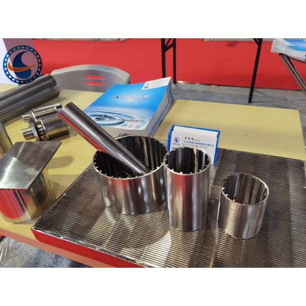 Johnson Type Stainless Steel Well Strainer Vee Wire Screen