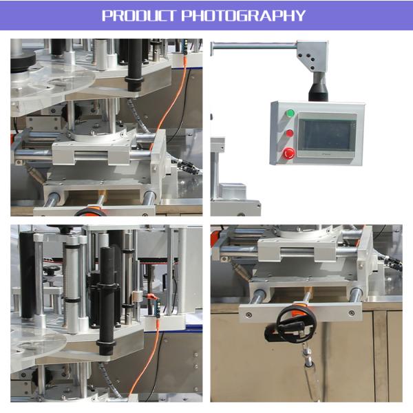 Self Adhensive Square Bottle Labeling Machine Imported Servo Motor Control