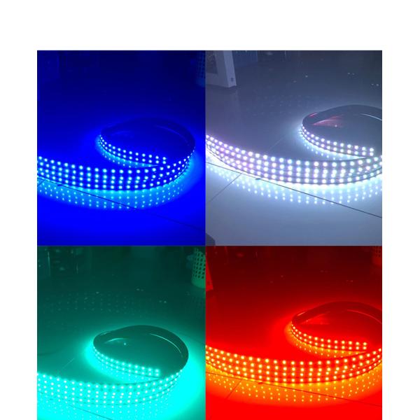 Colorful Voice Control Ambience Car Headlight Led Strip Decorative RF Rgb 5050