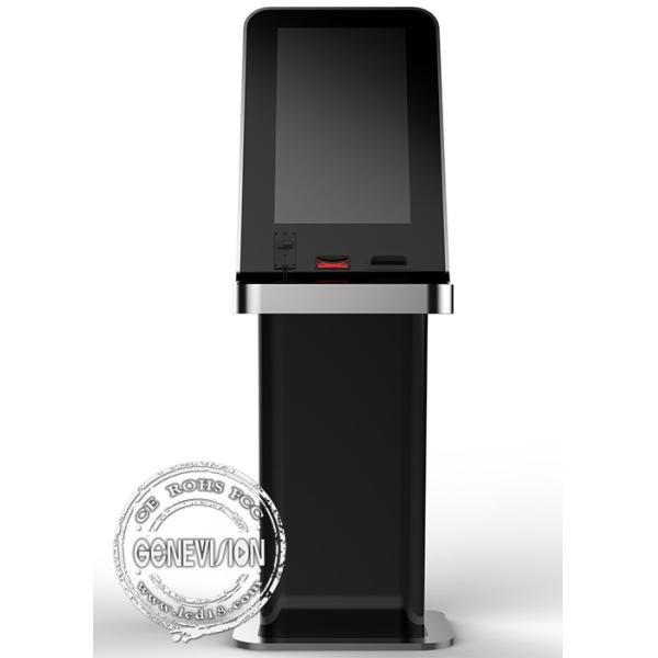 Fingerprint touch screen Kiosk Digital Signage for payment card reader