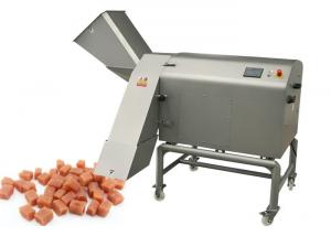 China 1500KG/H Electric Industrial Meat Dicer Diced Frozen Chicken Cube Cutting Machine on sale
