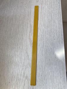 China Lightweight Yellow Fiberglass Flat Bar 40x6mm on sale
