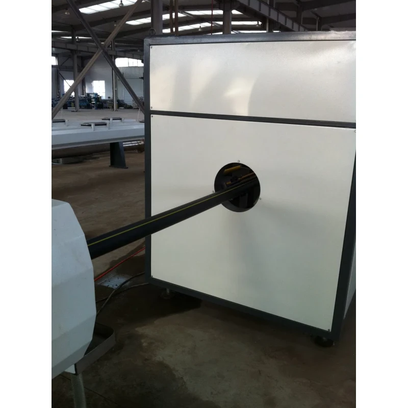 Automatic HDPE Solid Wall Pipe Extrusion Line with Computerized System and Single-screw Extruder for 20-630mm Pipe Diameter