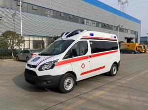 China Hospital Transfer First Aid Ambulance Gasoline Type 156km/H Speed on sale