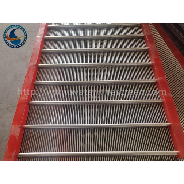 1.7mm Slot Aisi 304 Wedge Wire Panels With Polyurethane Frame