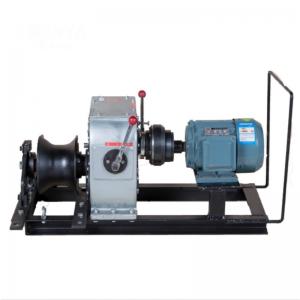 Buy cheap Steel Electric Cable Winch Puller / Portable Electric Winch For Cable Pulling product