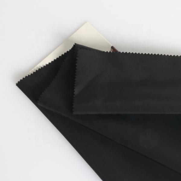Smooth and durable windbreaker/backpack regenerated shape memory weft fabric