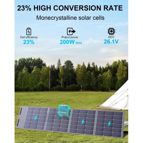 200W Flexible Solar PV Module Panel Cells MC4 OEM