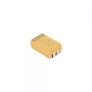 Buy cheap Chip Low ESR Tantalum Capacitor SMD 100uF 10V 6032 C CASE for Colour TV Sets product