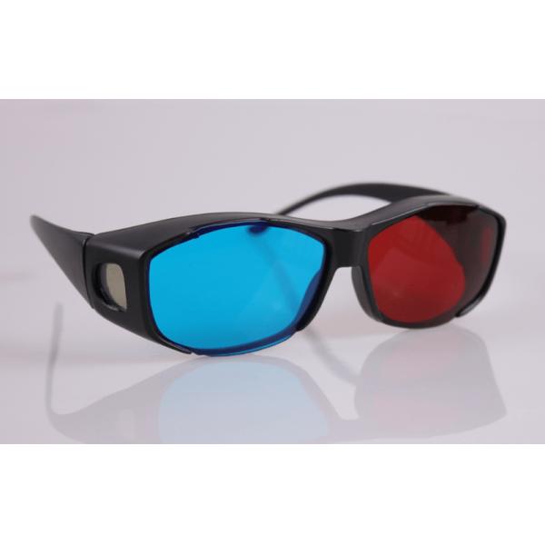 Reuseable 3D Anaglyph Red Blue Glasses For Computer Game / Stereo Movie