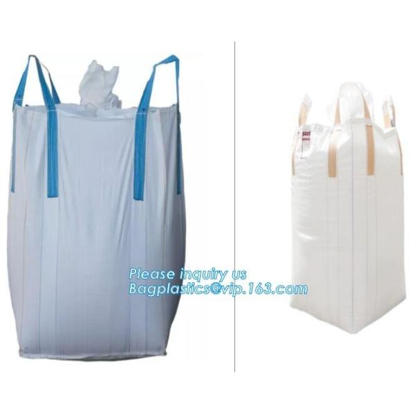 FIBC big bag 1000kg/Polypropylene woven sand bags/super sacks 1500kg for construction,PP woven bulk big ton bag jumbo ba
