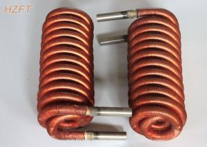 Buy cheap High thermal Finned Coil Heat Exchangers For Fuel Gas Condensers , Fan Coil Unit product