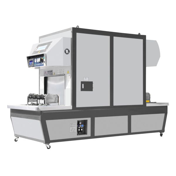 Design Thermoplastic Toe Puff Coupling Machine for Vamp Leather and Sheeting Tip Binding Package Dimensions 530*1050*1700MM