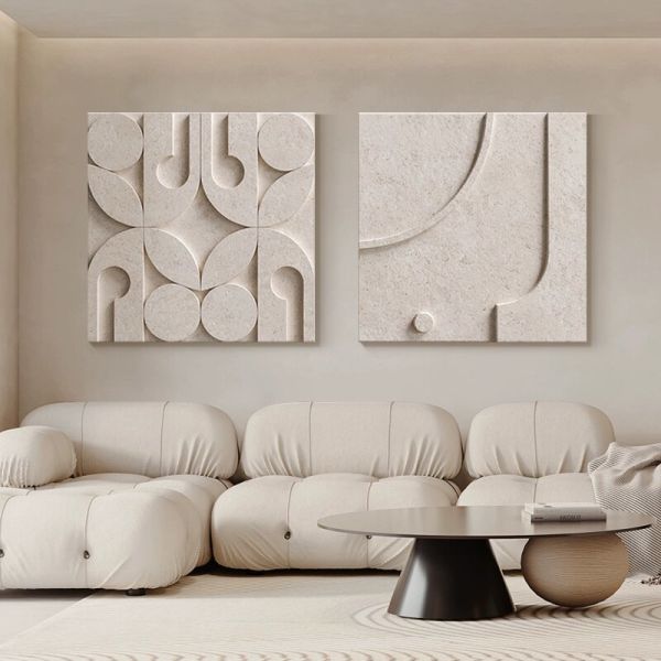 Rich in detail Modern Mixed Media Painting on Canvas Wall Art