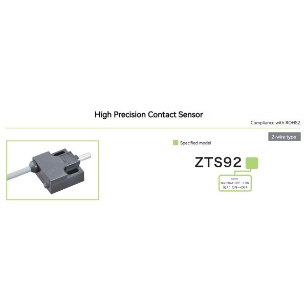 ZTS92 Makinopc High Precision CNC Machine Inductive Contact Sensors Detection Flat Mount Limit with Red Indicator Light