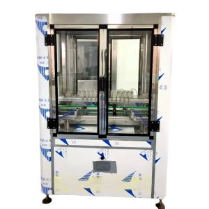 Buy cheap Multiple Head Liquid Filling Machine Linear Multi Head Filling Machine product