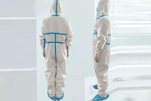 Buy cheap Unisex Disposable Protective Coverall , Disposable Body Suit For Factory Staff product