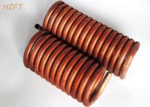 China Flexible Fin Coil Heat Exchanger in Coaxial Evaporators , Fan Coil Unit on sale