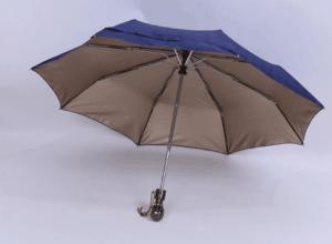 UV Protection Auto Open Umbrella Special Two Sides Color Fabric Metal Frame