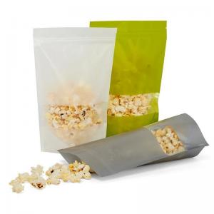 Buy cheap Rice Paper Sealable Food Bags , Vacuum Food Storage Bags With Window Panel product