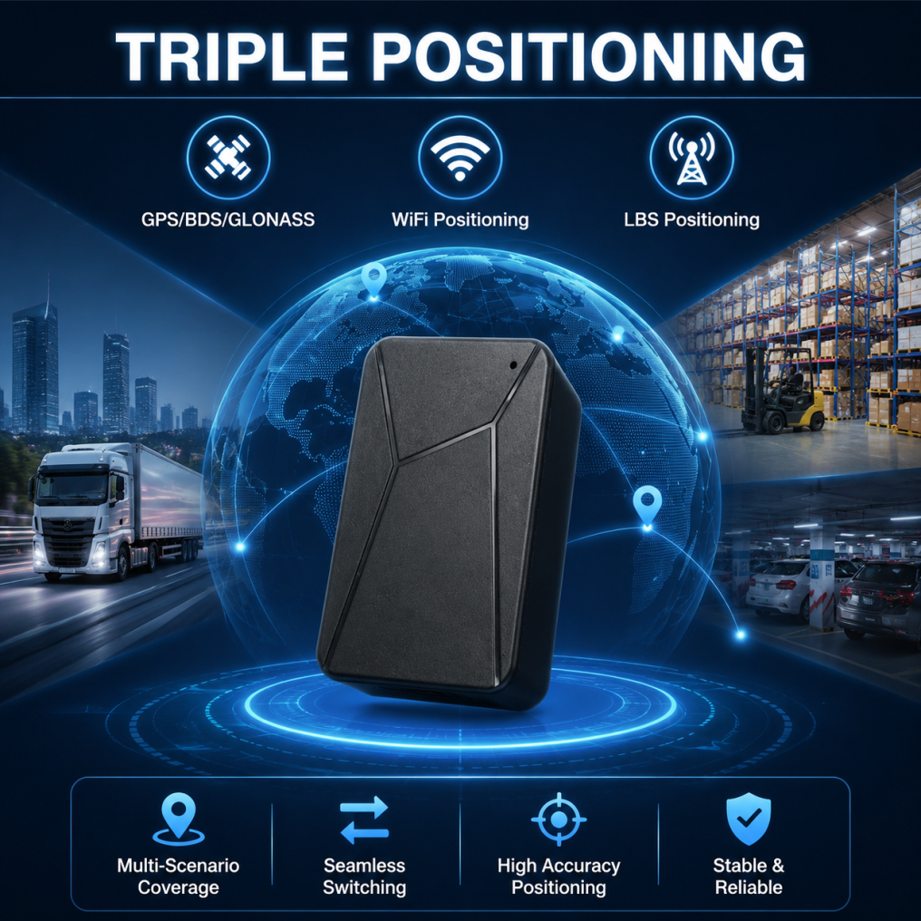 VA04 4G LTE Wireless Charging Smart Asset Tracker