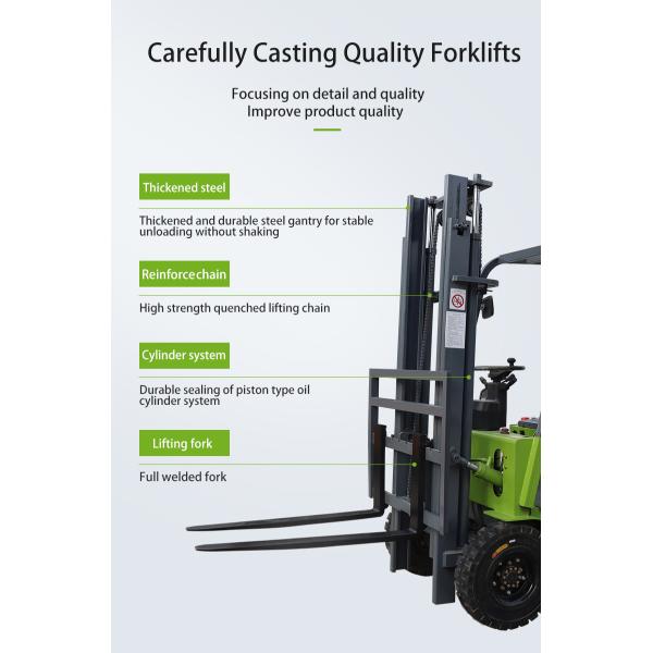 strong 2 Ton battery electric forklift machinery