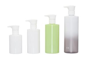 China Flat Shoulder Leak Proof PET Lotion Bottle For Body Wash Moisturizer Liquid Soap on sale