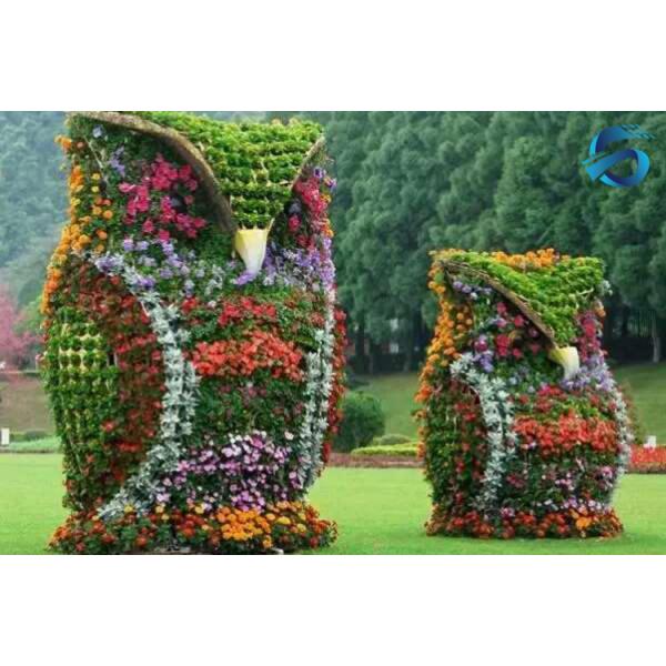 Anti UV Outside Decorative Topiary Trees Moisture Resistant OEM / ODM