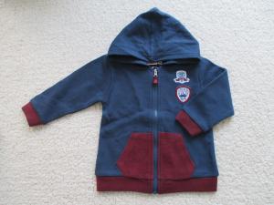 China Zipper Cute Baby Boy Jackets Hooded Quilted Hooded Jacket on sale