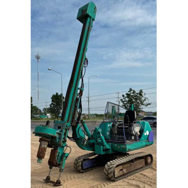 Crawler Hydraulic Drill with Large Rotary Torque and Compact Structure for Photovoltaic Drilling Rig Excavator Attachment