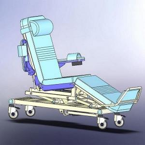 Buy cheap Motor Drive Dialysis Room Chair Hospital Waiting Area Chairs Safe Load 170Kgs product