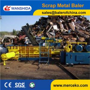 China Overseas After-sales Service Provided HMS Metal Baler Machine to squash scrap steel parings and waste steel on sale